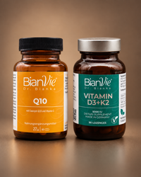 Vitality Duo: Coenzyme Q10 + Vitamin D3&K2