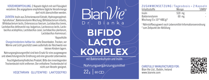 Bifido-Lacto-Komplex + Inulin 