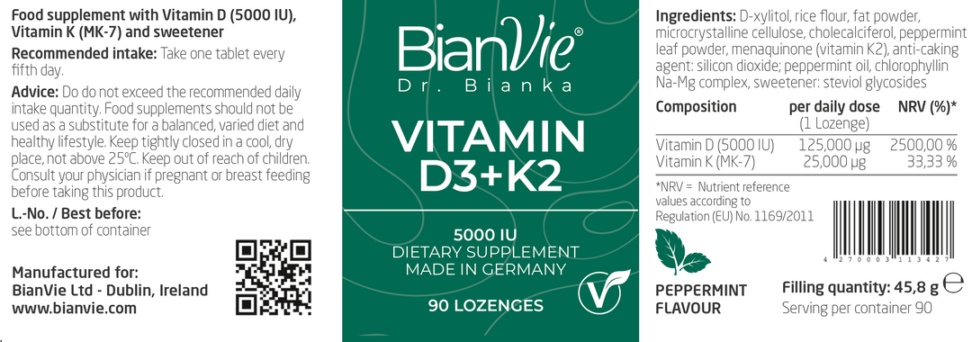 Vitamin D3&K2