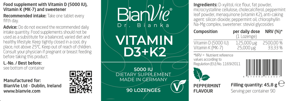 Vitamin D3&K2