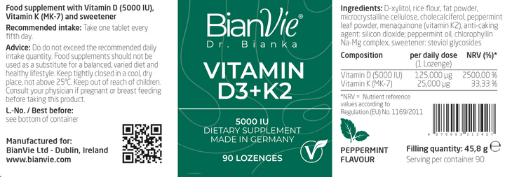 Vitamin D3&K2